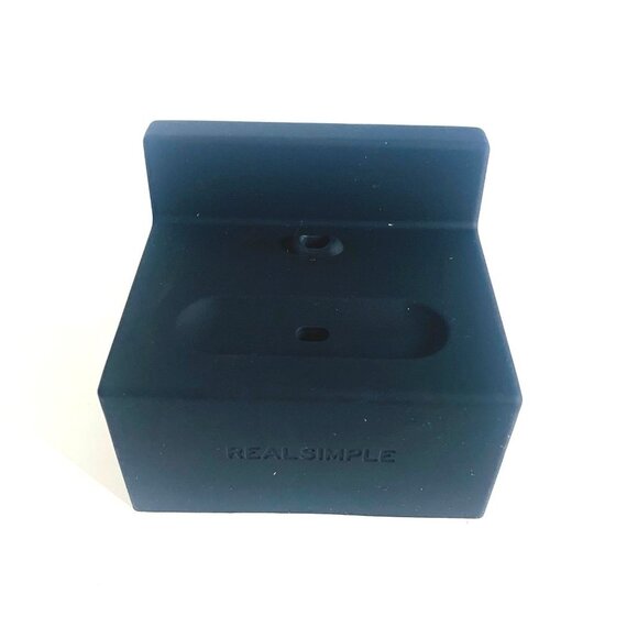 REAL SIMPLE Silicone 2 in 1 Charging Station Black (iPhone/headphones) - Picture 7 of 10